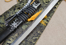 Load image into Gallery viewer, Hand Forged raw Looking Japanese Samurai Sword Full Tang 1060 Carbon Steel  Iron tsuba sharpened Flexible Real Katana Sword,Handgeschmiedetes roh aussehendes japanisches Samurai-Schwert 1060 Kohlenstoffstahl  geschärftes flexibles echtes Katana Schwert
